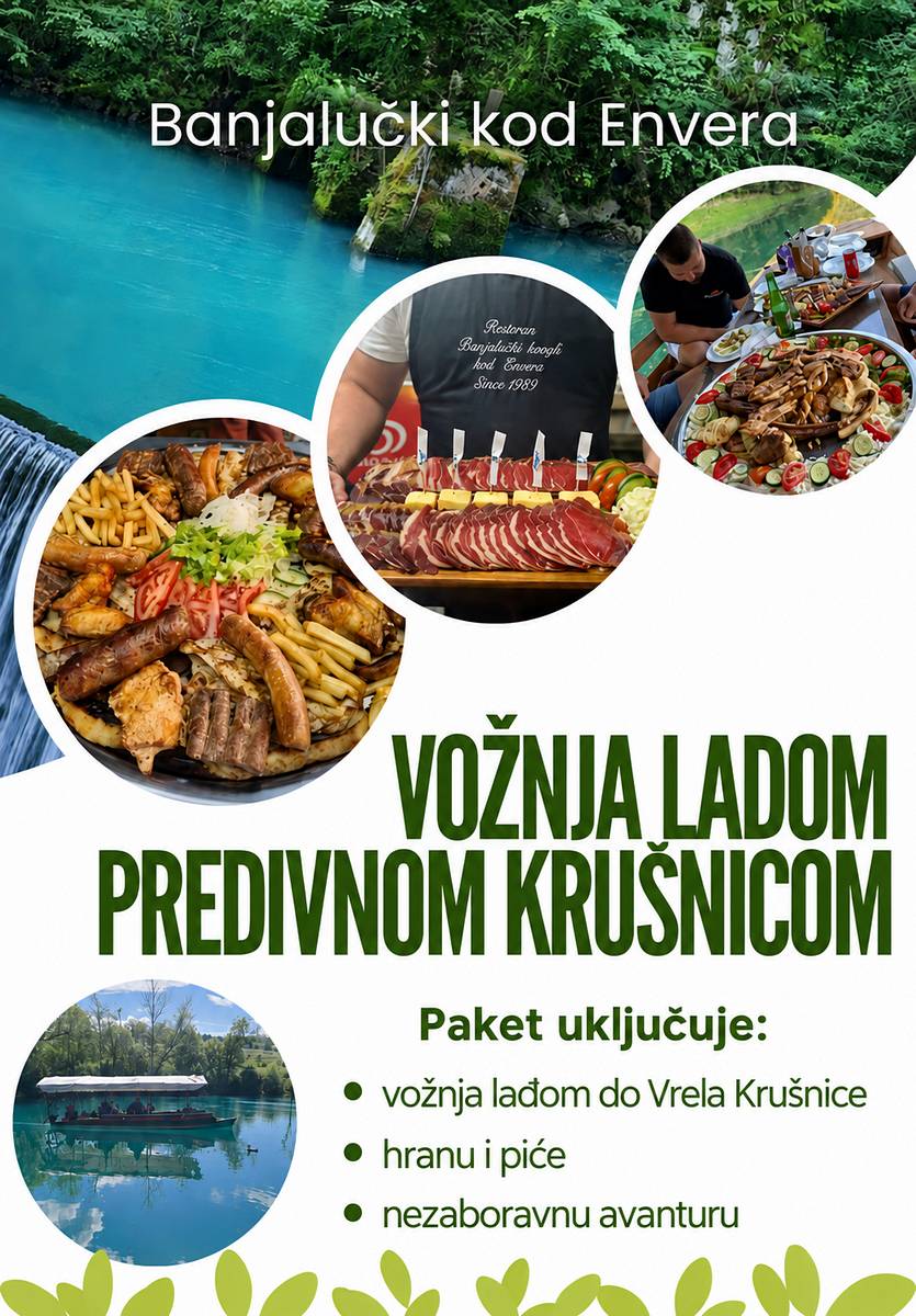 Utflykt till Krušnica och Krupa